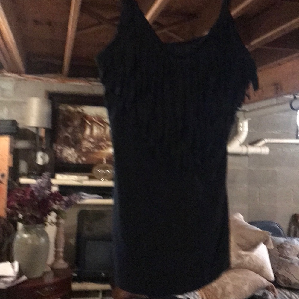 Black magic suit top